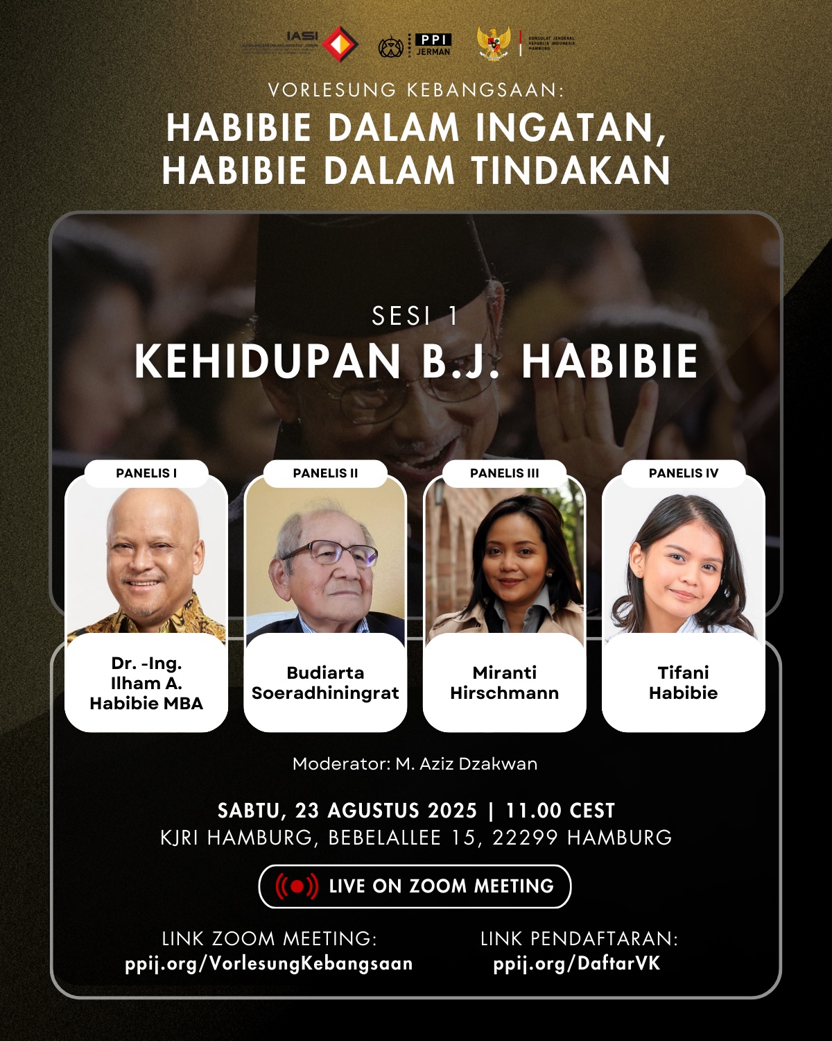 Vorlesung Kebangsaan BJ Habibie - 1